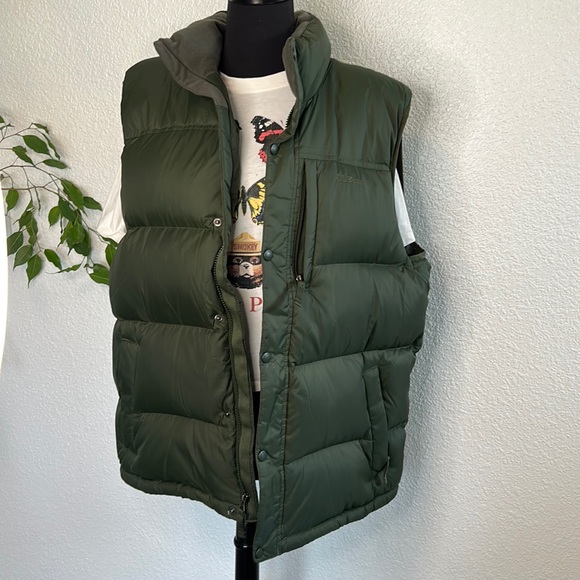L.L. Bean Other - goose down L.L. Bean extra large forest green men’s puffer vest PNW staple!